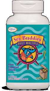 Sea Buddies Daily Multiple (Tropical Splash 60 chewable tabs) Enzymatic Therapy